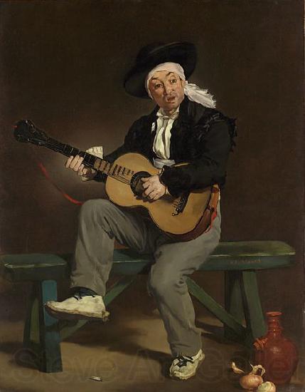 Edouard Manet The Spanish singer